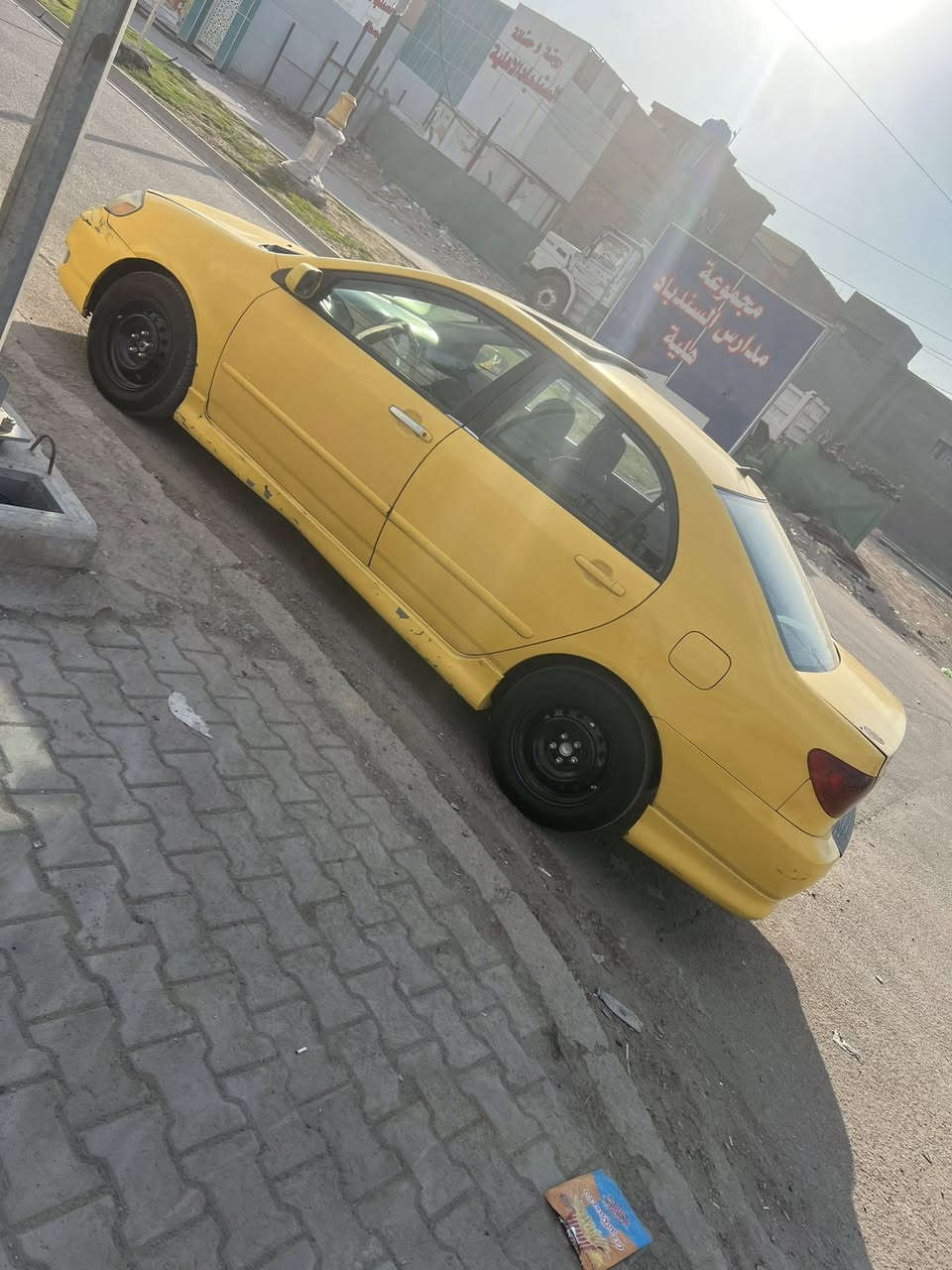 كورلا نحله S فتحه سقف موديل ٢٠٠٨ وارد أمريكي حادث دعاميه بدون ايرباك مكينه ١٨٠٠ حاويه قبل ١٤ يوم شاده كهربائيات شغاله تخم تاير  رقم بغداد نكليزي هيأ وغرامات مصفره سنويه بسمي السعر ٨٠ مكاني الزعفرانيه ***********
