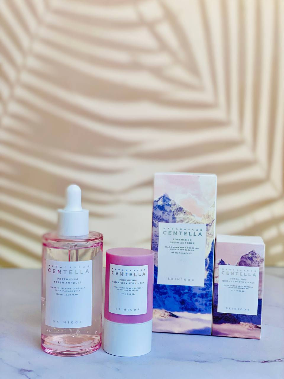 ✨🌿 عرض سانتيلا الأصلي من SKIN1004 🌿✨
سر البشرة الهادية والصافية 😌💙

البوكس يحتوي على:
💧 سيروم سانتيلا – يهدئ البشرة ويخفف الاحمرار
🫧 ماسك الطين سانتيلا – ينظف المسام بعمق ويقلل الدهون
🌿 خلاصة سانتيلا من مدغشقر لتهدئة وترميم البشرة

الفوائد:
✅ تهدئة فورية للبشرة الحساسة
✅ تقليل الحبوب والالتهابات
✅ تصغير مظهر المسام
✅ توازن إفراز الدهون
✅ نضارة ولمعة صحية 

سعر العرض 22 الف


**إذا كنت صاحب هذا الإعلان وتريد حذفه لأي سبب، رجاءا أرسل رسالة إلى الدعم الفني**