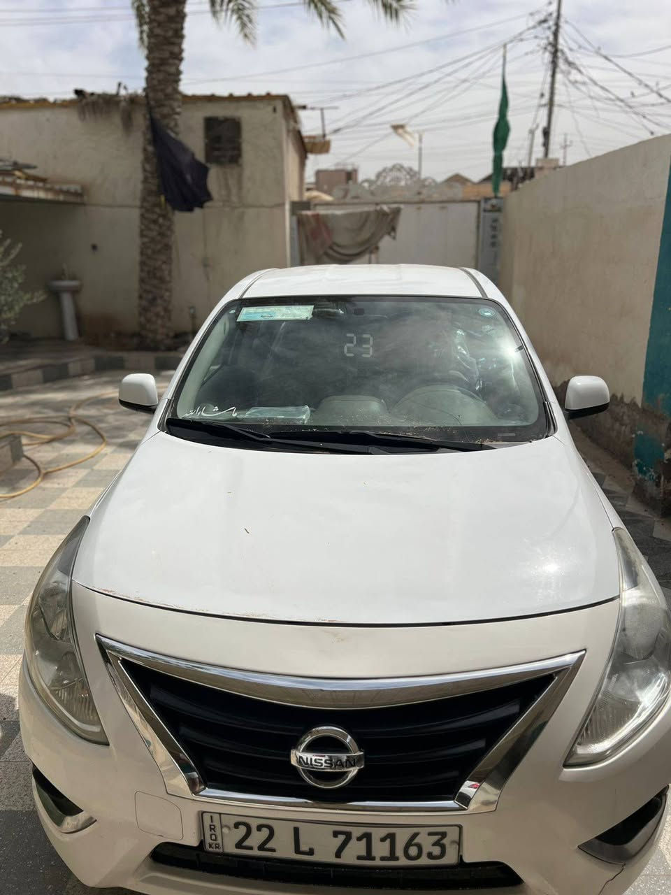 سيارتي للبيع موديل 23 هندي
رقمها اربيل دولي باسم الشركه يسون وكاله وتحويل 

ما متعوبه على ايدي وكلشي ما عايزه بيها مكانين  رصعات يصيحوله بارد والباقي مكفول 

اريدها ب105 

مكاني بالنجف 

الاتصال ***********
