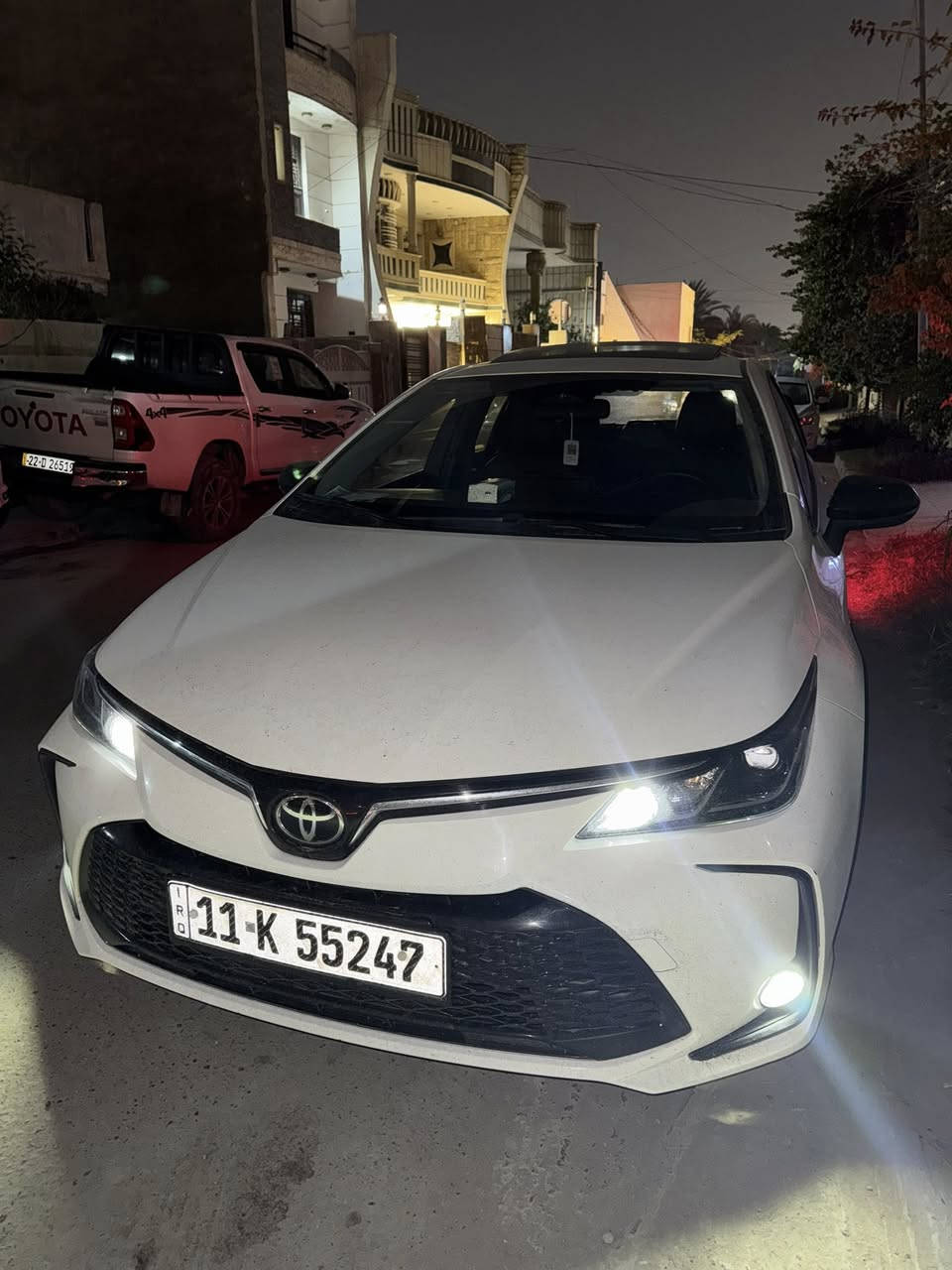 السلام عليكم
كورلا 2025 
ماشية 12 الف 
فتحة 
جلد
رادار 
تحديد مسار 
تحكمات 
كاربلي 
وباقي المواصفات المعروفة 
عليها اضافات يدات سود وسبايدر وسكوبات 
مكفولة عدا رصعة بالباب الخلفي 
السعر :155$
العنوان: المنصور
***********
