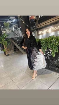 فستان ميدي كبس • ازياء محمد الجرجري • الرشيديه مجمع رغد