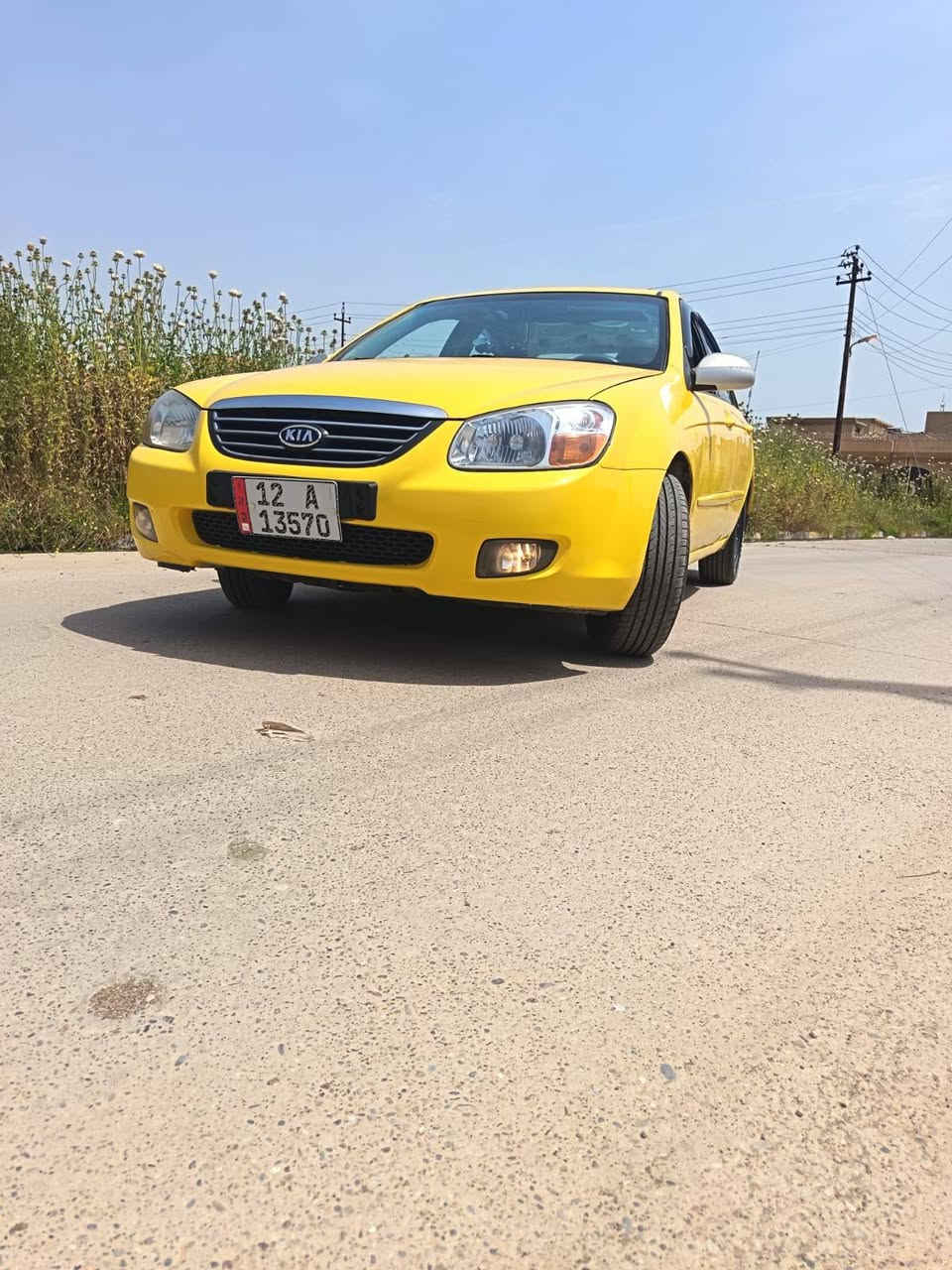 للبيع سبكترا تكسي 2009 سلايت شرط المحرك والكير والصدر وطخم التاير سياره جاهزه خطها تلعفر/ موصل بيها حادث جاملغ الخلفي بدون دواخل نقصها تبريد فقط السعر 77$  وبيها مجال غرامات وهيئه مصفره للاستفسار الاتصال على الرقم ***********  ///  ***********
