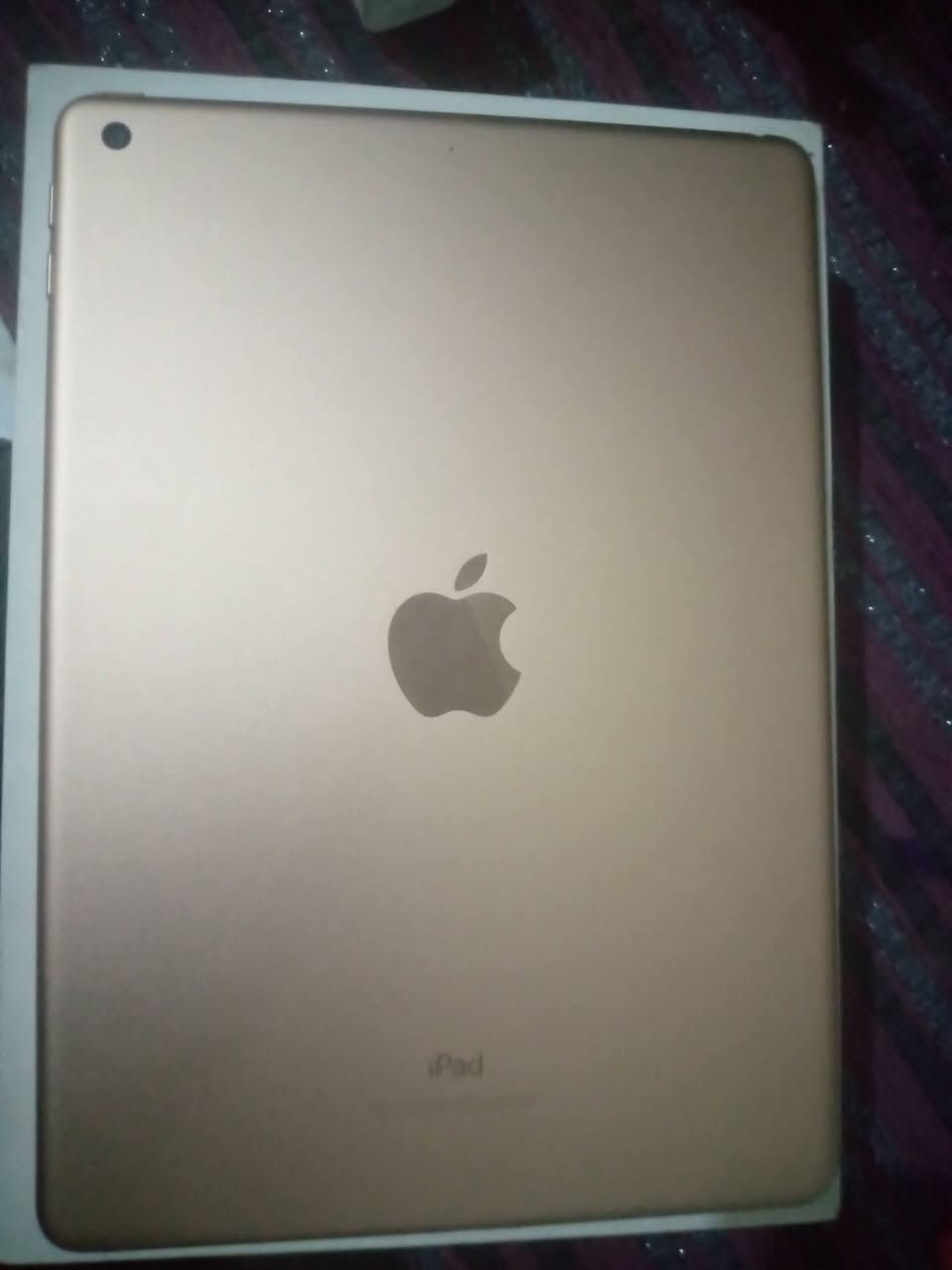 Ipad 6 generation
مساحه ٣٢ معاه البوكس والشاحن 
حالته نضيفه جدا مغيرش حاجه 
5,500


**إذا كنت صاحب هذا الإعلان وتريد حذفه لأي سبب، رجاءا أرسل رسالة إلى الدعم الفني**