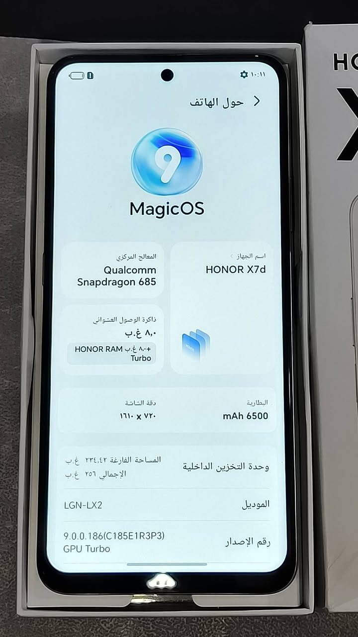 سلام عليكم X7d ذاكرة 256-رام8بطارية 6500ملي أمبير مستعمل تقريبن 15يوم هيج سعر 170قفل نظافة 100 الي سريدا رقمي بي وتساب ***********مكاني بغداد توصيل متوفر
