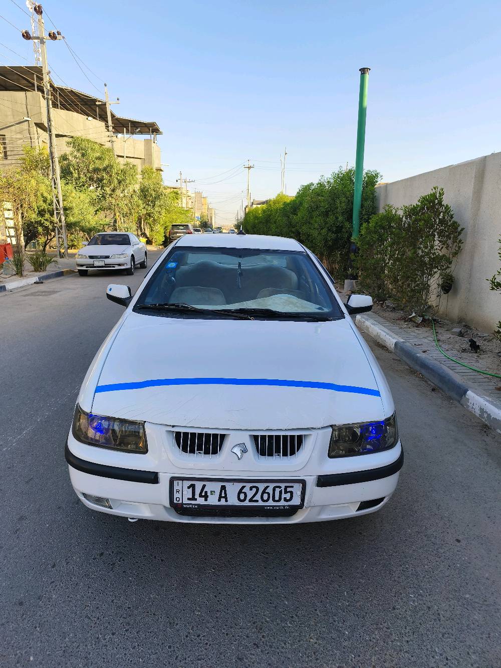 سلام عليكم 
سمند 11 مكينه كير تبريد مكفولات 
كهربائيات حداده درايمات حلوه
رقم انكليزي بصرة هزه جديده شرط تحويل
سيارة يرادلها ترتيبات بسيطه جدا 
سعر 35
مكاني تنومه ***********