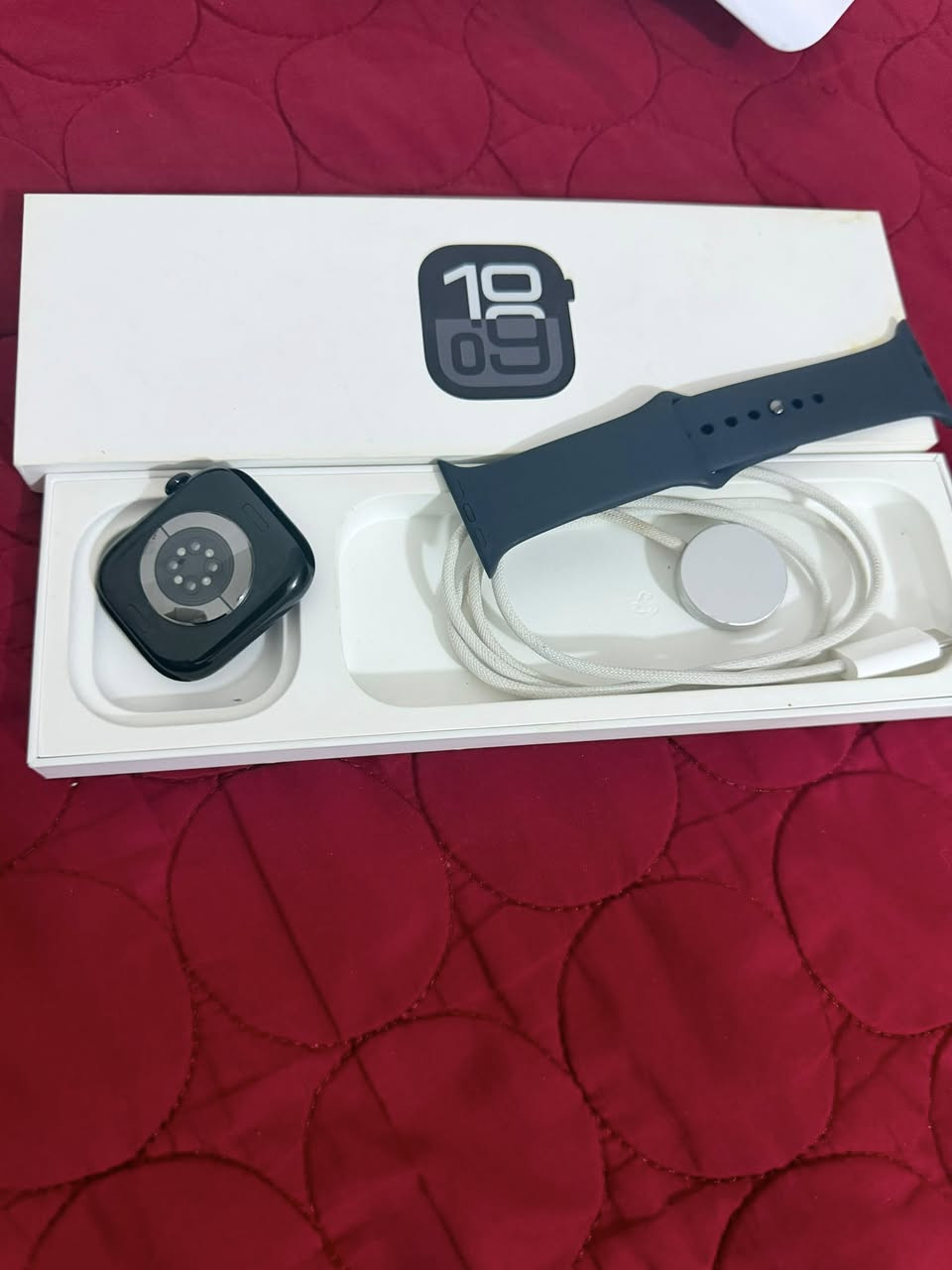 المهيب
ساعه أبل ⌚️
اسود ميتاليك لامع🖤🖤🖤
                  جيل 10🔥🔥
حجم  4️⃣6️⃣  ⛩️
بطاريه. 1️⃣0️⃣0️⃣🔋
نظافه 9️⃣8️⃣%‎
             ذاكرة  6️⃣4️⃣👉👉
         كامل الملحقات 
السعر 340 الف غير قابل للتفاوض
  مركز سيمو المايسترو دورة شارع الصحه 
 ***********  واتس اب للحجز
توصيل لجميع المحافظات
تابعني ليصلك كل جديد
شبابنه الطيبه اليثبت حجز عليه تحويل اي مبلغ لاستلامها في اي وقت يحب غيره ماثبت حجز
