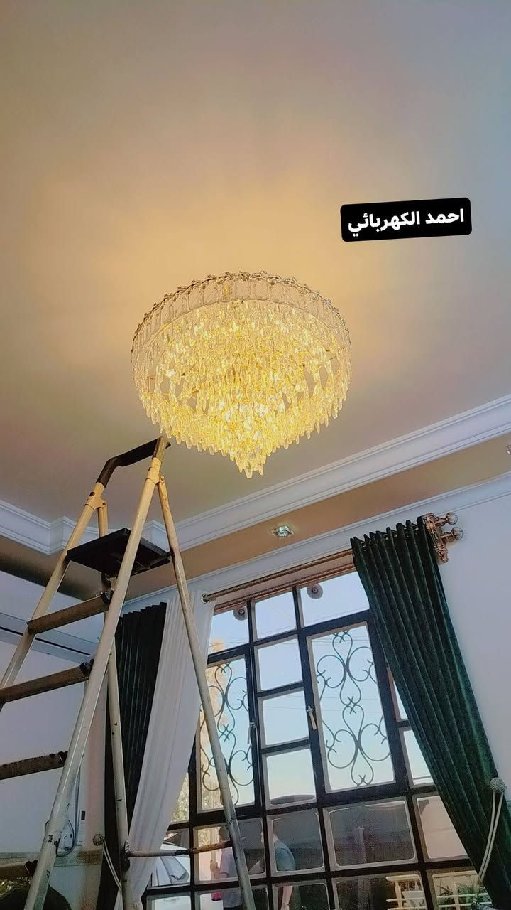 #كهربائي_منازل_تكريت_الفني_احمد_اياد
شد وتركيب جميع أنواع الثريات
✨ ثريات حديثة – كلاسيك – LED
🔌 تمديد وتنظيم أسلاك باحتراف
🛠️ عمل نظيف وسريع
📞 خدمة 24 ساعة
الاتصال ***********
