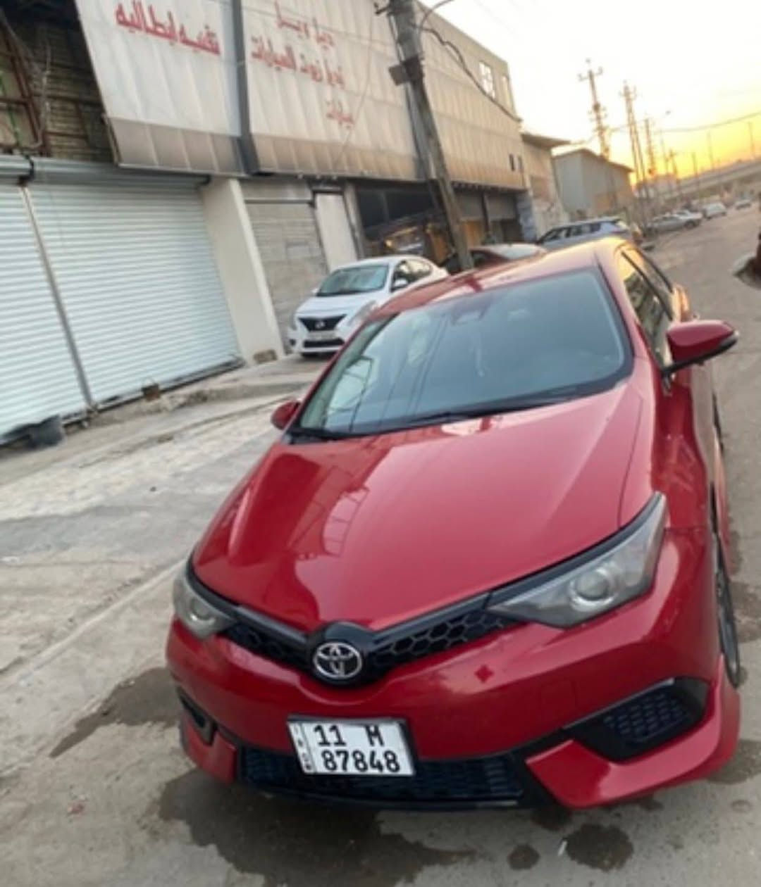 سلام عليكم كورلا im وارد يابان اصلي للبيع موديل 2018 رقم بغداد بأسمي تحويل ثاني يوم مكينه 1800  جاهزة من كلشي بدون اي نقص مكان السيارة بغداد الكرخ السعر 118 ورقة
***********
