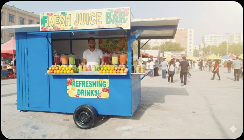 اتريد مشروع مربيح وبسيط 
هاذ الكشك هوه ومشاريعه جبته الك 
وراح اخلصك من الايجار ودوخت الراس
بس شوفلك مكان وتوكل بالله السعر مالته مليون ٧٠٠
كامل مكمل بس جيب غراضك وفتح والرزق على الله بغداد, العراق


**إذا كنت صاحب هذا الإعلان وتريد حذفه لأي سبب، رجاءا أرسل رسالة إلى الدعم الفني**