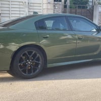 تشارجر GT 2018 السلامم عليكم  دودج تشارجر  6 سلندر محرك 3.6 لون زيتوني...