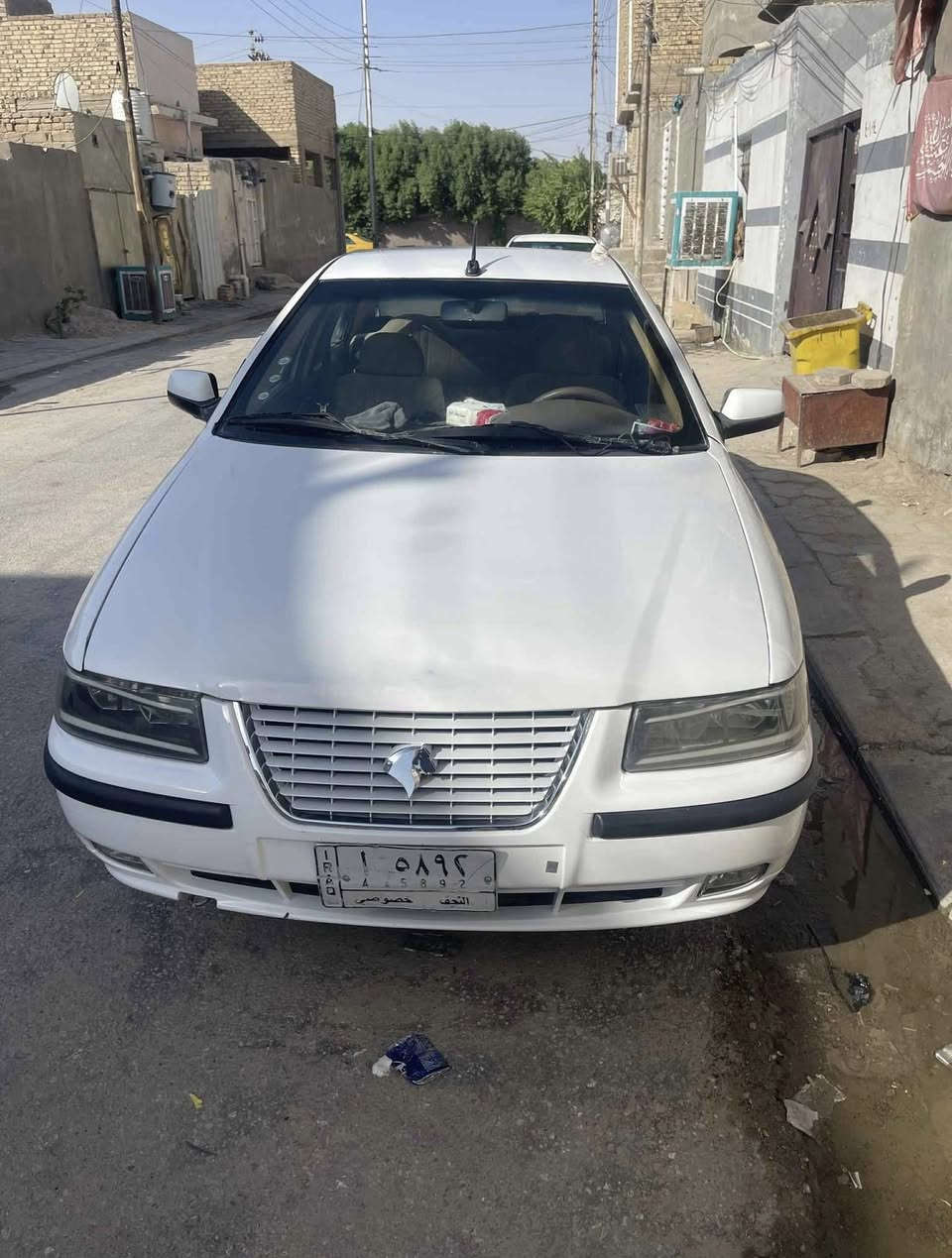 لسلام عليكم للبيع سمند مديل ١١ جاهزه ماعايزه شي سنويه ماساقطه بيه بنيد مبدل وجاملغ وبيه خيط بخار بداية بس مكينه مابيه شي وسياره حلوه وجاهزه مكاني نجف حي الوفاء السعر ٣٦ وببه مجال للاستفسار ***********
