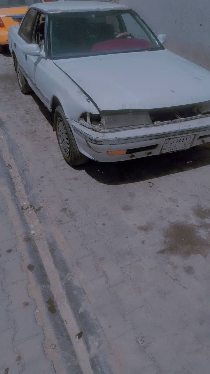 تويوتا مارك II كصيف 1993
موديل 1993 — ماكينة 1G-FE ستة سلندر أصلية. بدوون راعي كفاله
الحالة:
✅ ماكينة ونجي — 
 ستوني مجفت 
السعر: 18 ورقة — وبيه مجال للجدية
📍 البصرة.المطيحه
📞 للتواصل: [***********]
