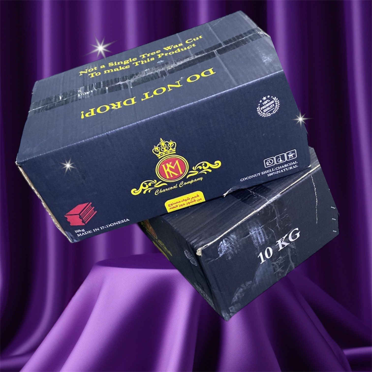 فحم km و E.T.C
سلام عليكم
فحم اندنوسي جديد (KM ,E.T.C )
متوفر بكميات مفتوحه
سعر35الف
10كيلو
والاشتعال خير من الله سريع 
عمر الفحم 60 دقيقه 
رماد قليل
احجام مختلفه 
التوصل والاتصال على الرقم
***********
توصيل داخل وخارج بغداد
