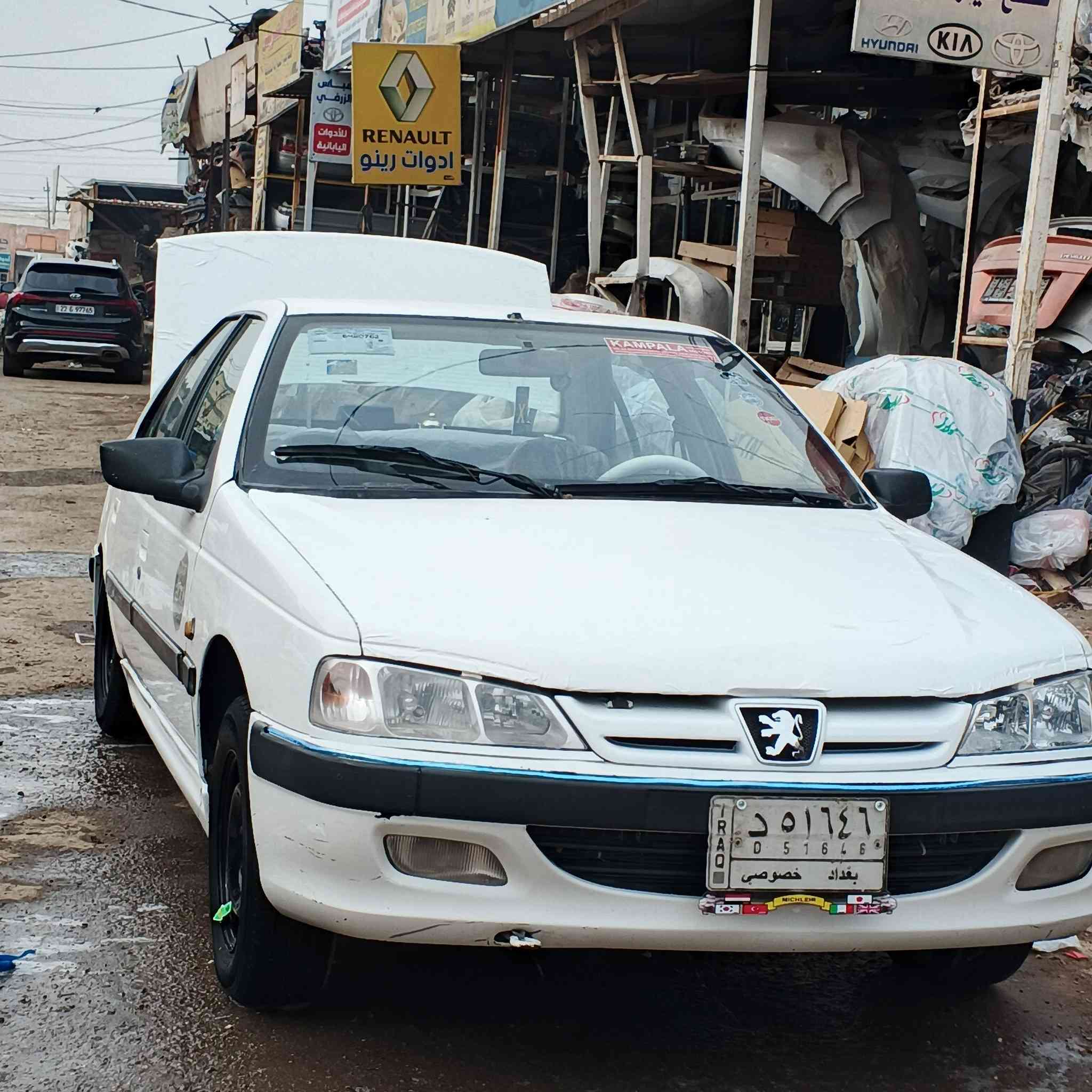 بيجو بارص مديل ١١
منضومه غاز ✅

تخم تاير جديد✅

حداديه جديد ✅

كير ومكينه مكفولات ✅

تبريد ثلج 🥶

بيه صبغ حك شبرين بين الباب وجاملغ الخلفي والباقي كفاله عامه من رصعه 

 رقمه بغداد مشروع وطني سعره ٤٥ وبيه مجال قليل 
مكاني نجف حي الميلاد ***********
