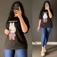 تيشيرت لابوبو • فانيلا قطن • مقاسات XL-4XL