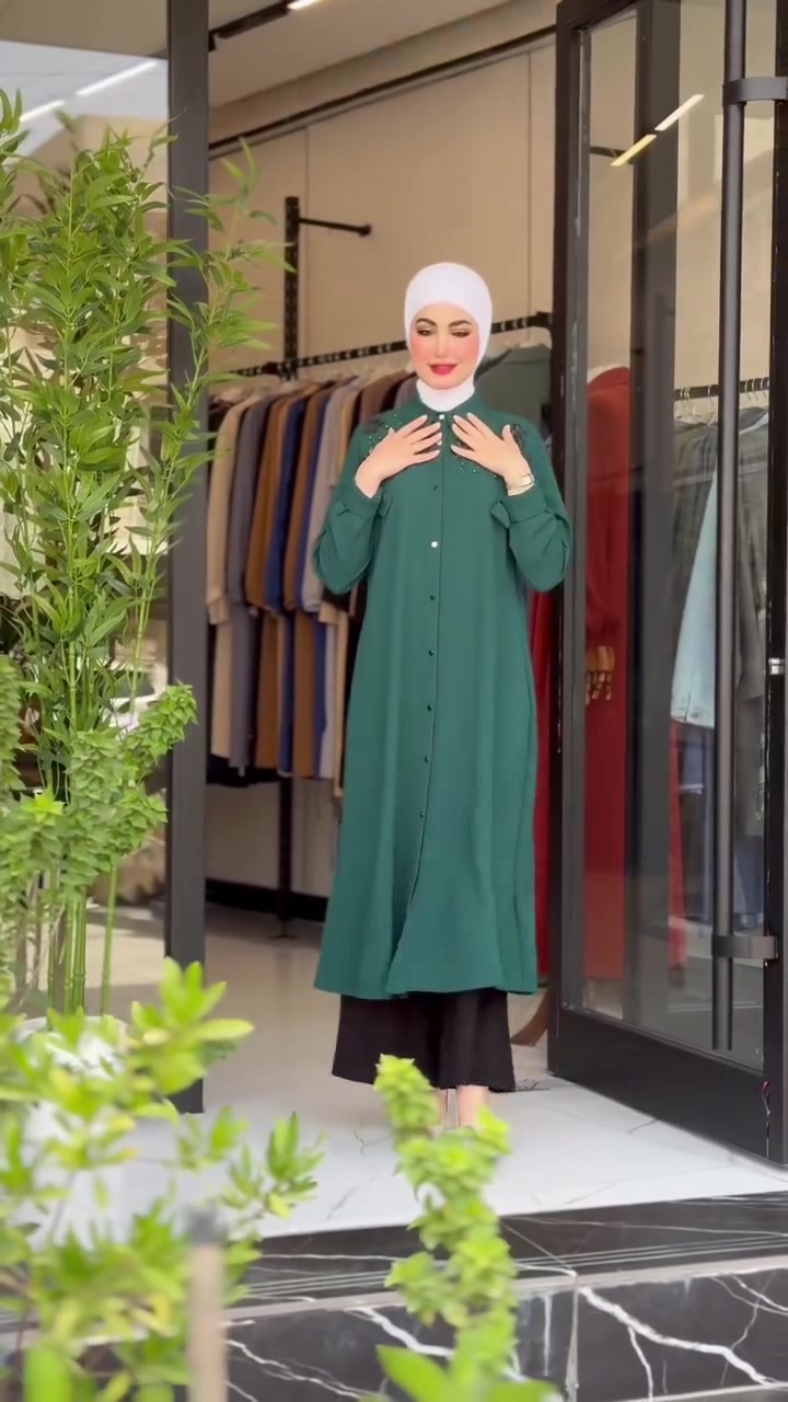 ⁨	( أزياء ياقوته ) الأناقه والتميز 
📍العنوان :
: بغداد العطيفيه تقاطع براثا 
يفتح البوتيك ساعه 11 ص _ 11 م 
كولكشن العيد 
تونك موديل جديد راقي
قياس , 42, 44, 46, 48, 50 , 52
طوله 120 cm
ماركه تركيه راقيه 
للحجز والاستفسار على الرقم ***********
#fypシ #fypage #اكسبلور⁩
