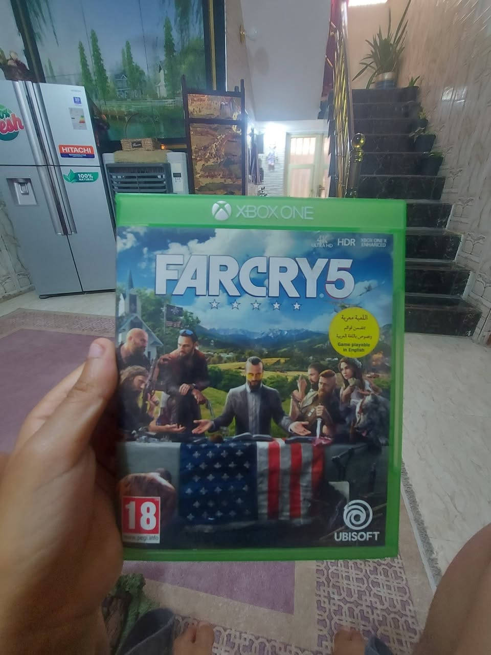 لعبة battlefield  1 أمريكية أصلية 12 معربة  مع صوت عربي
لعبة far cry5 معربة بالكامل 12 بس مكاني ديالى المقدادية وعندي توصيل


**إذا كنت صاحب هذا الإعلان وتريد حذفه لأي سبب، رجاءا أرسل رسالة إلى الدعم الفني**