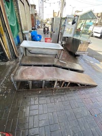 من رخصة الآدمن المحترم للبيع رمبات عدد اربعه الطول 3امتار حديد چنل ثقي...