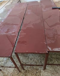 ميز ٥ قطع • طول ٢٫٥٢م • ارتفاع ٧٢سم
