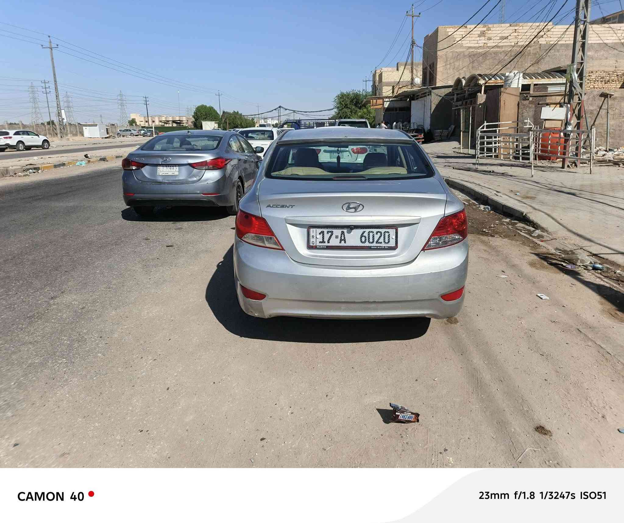 اكسنت للبيع موديل 2012
محرك 1600  
كير مكينه حداديه تخم تاير جدد  
تبريد كهربايات جاهزه من كلشي 
سياره بسمي الرقم الدولي الجديد رقم مثنى 
بيهه جاملغ خلفي 
السعر 80 وبيهه مجال مكاني نجف 
الرقم ***********
