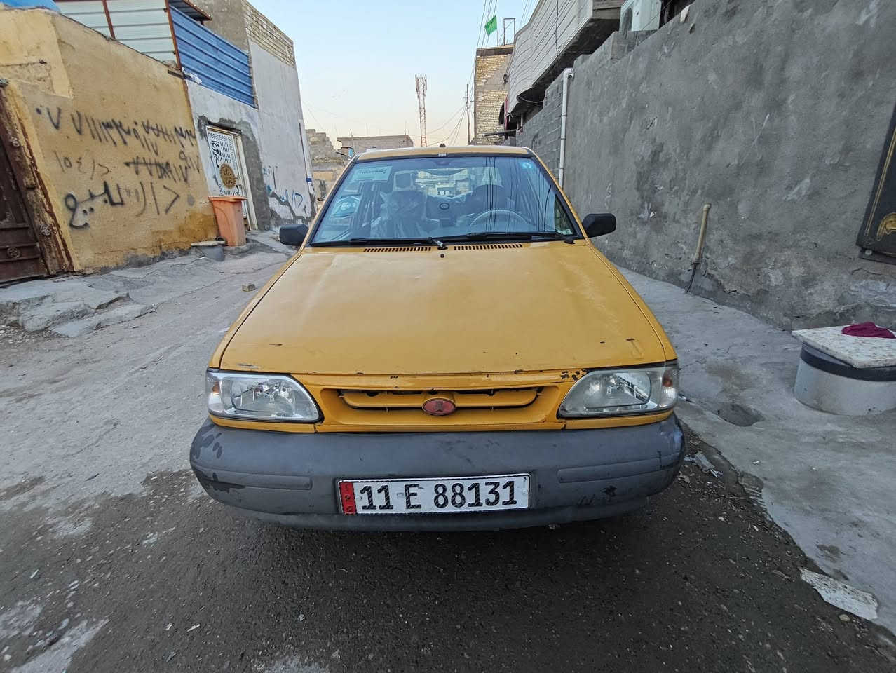 السلام عليكم سايبا موديل 13 السيارة مكفولة كير ومكينة ومكفولة من الضربة ما عدة بارد بجاملغ جهة السايق السيارة بية شاصي معمر ولثاني بي فطر صغير السيارة باسمي تحويل ثاني يوم عنواني حي اور سعرة 31 وبية مجال ***********
