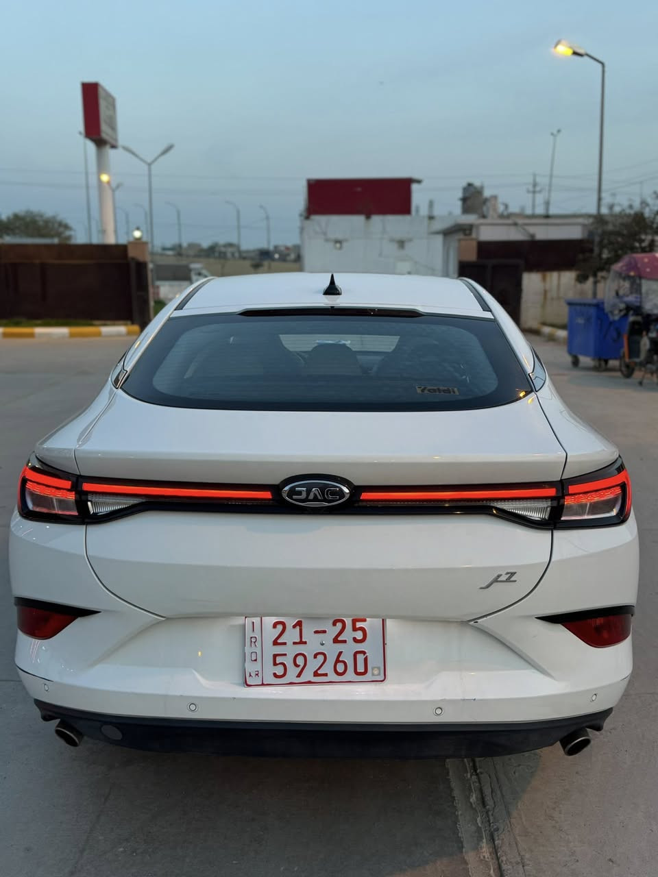 JAC J7 2023
مرقم ب95 ورقة فقط
مكينة مجفته
وكير مبدل بي فلاوين فقط بدون تجفيت بالأمارات بايعين مالتها
ضرر القطع بونيد نفسه معدل
والجاملغ حوافه بيهن تعديل
السيارة ترقيم قبل يومين مرقمها
والمكينه ناعمه ما شاء الله
مكاني كركوك
***********

