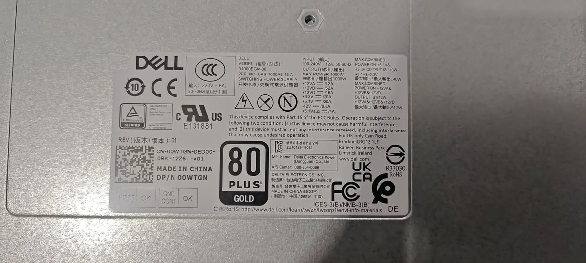 باور سبلاي 1000w
مال كيس alienware 
باور فول مودلر 
سعر 80 واصل


**إذا كنت صاحب هذا الإعلان وتريد حذفه لأي سبب، رجاءا أرسل رسالة إلى الدعم الفني**