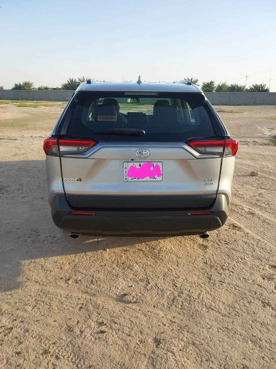 سلام عليكم.....للبيع سياره راف فور بنزين موديل ٢٠٢٠  xle قطره صبغ مابيها ماشيه ٦٥ الف ميل ماعدا ضرر بسيط يم قبغ البنزين ومصلح عل بارد وارد كندي رقم بغداد هزه وفحص وسنويه جديده وباسمي وسعرها ٢٤٥$ وبيها مجال بسيط وموجوده بديالى وللاستفسار اكثر الاتصال على هذا الرقم ***********
