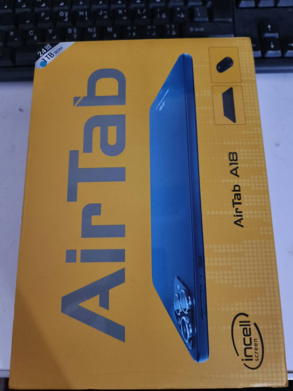 تابلت air tap نظافة 100% متوفر بالكارتون رام 24GB سعة 1   تيرا ملحقات شاحن، كيبورد بلوتوث  + ماوس وقلم ايباد حط اي احد يحط سعر مناسب اراسله خاص


**إذا كنت صاحب هذا الإعلان وتريد حذفه لأي سبب، رجاءا أرسل رسالة إلى الدعم الفني**