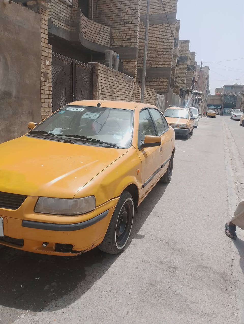 سلام عليكم سمنت 2010 مكينه وكير حداديه جديدة 
مصفره هيئه وغرامات بسمي سياره ضابطه مال جناي 
رقمه بغداد مكاني نجف سعره 35 وبيه مجال   مراوس  عادي  ***********
