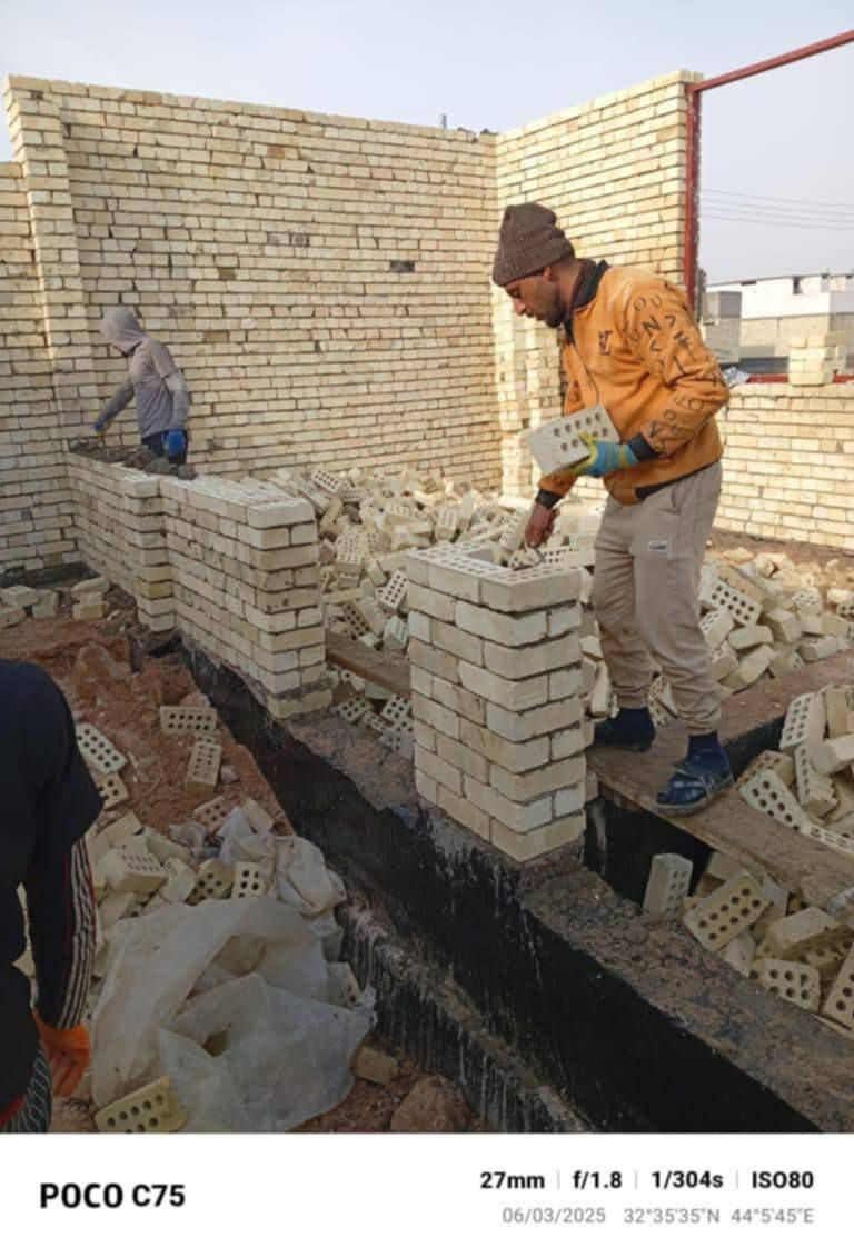 كادر خلف بناء شغل درجه اوله استلام مهندسين أسعار مناسبه  ومصداقيه في العمل وضبط المواعيد
والاتصال على الرقم ***********/***********
