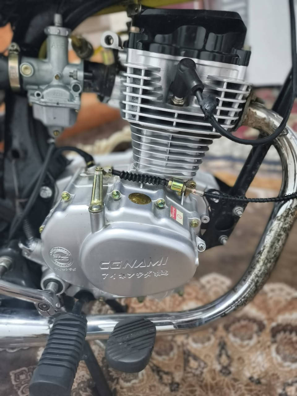 سلام عليكم دراجه إيراني مكينه سيجي نامه كلك أدوات مكينه ما مفتوحه سعر 650 رقمي ***********
