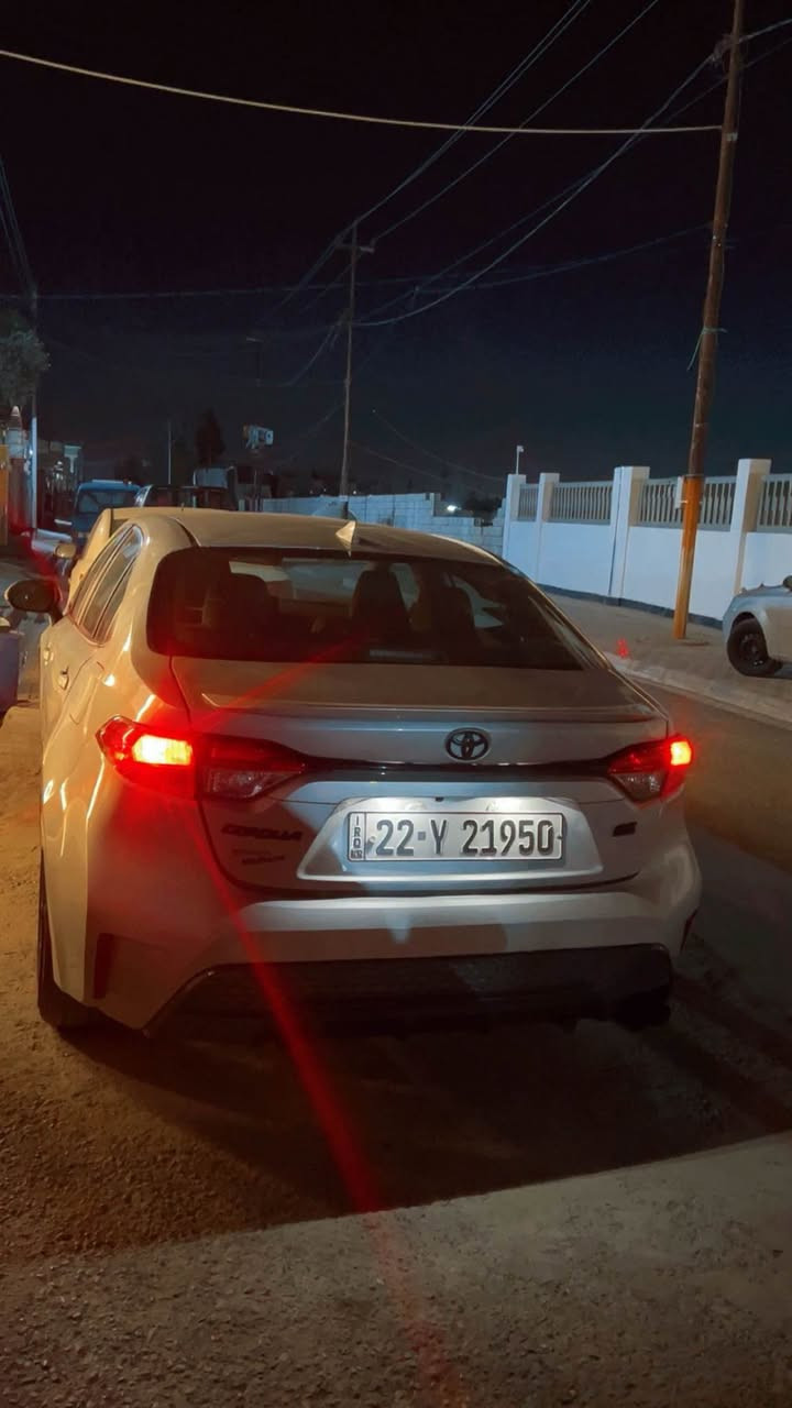 تيوتا كورله موديل 2023 موصفات SE معروفه سياره ماشي كلش قليل بيه ثلاث قطع ونص سياره بسمي شرط تحويل رقم اربيل سنويه هزه كله جديد كير محرك ابشرط مامفترح سياره خير من الله سعر 135 اي استفسار اتصل *********** كركوك, العراق
