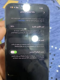 ايفون 13 برو ماكس النظافه95 ذاكره 128 تك وشرط مامفتوح بطاريه 96 شرط بس...
