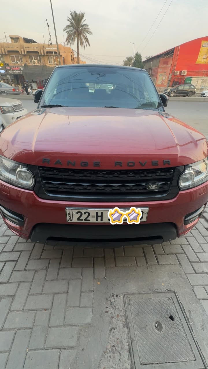 السلام عليكم من رخصت الادمن المحترم
رانج روفر سبورت 2014  رقم اربيل.
 وكاله سردار  فول واحد على واحد 
حجم المحرك ٦ سلندر شرط محرك ممفتوح 
ماشيه السياره ٨٢ الف كيلو  السياره جديده احلى من صور
مواصفات كشنات تبريد تدفئه حته الكشن الخلفي تبريد 
شاشات خلفيه / خمس كامرات / رادار / شفتات ستيرن / بانورما /ركن سياره ذاتي اوتو بارك / باب شفط /هواي مواصفات بعد  للعلم السياره بيها جاملغ ايسر امامي صبغ فقط لافتح ولاتعديل 
مكان السياره بغداد الاعظميه للاستفسار  او السعر هذا رقم الهاتف *********** وبسعر مناسب ٢٥٥ ورقه وبيها مجال

