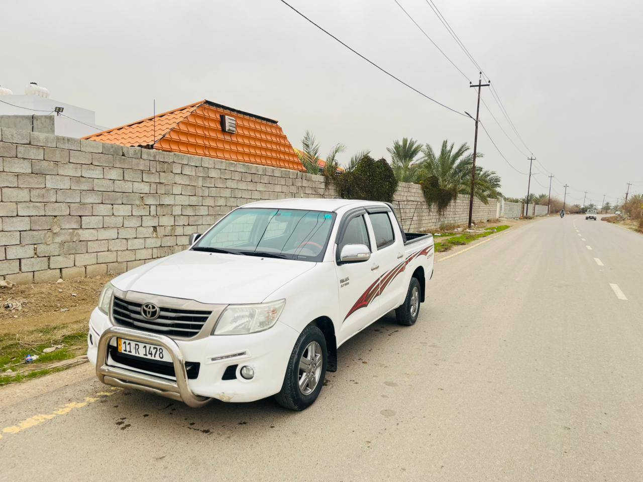 سلام عليكم 
للبيع هايلوكس 2014 كويتي مذهب  رقم بغداد بسمي محرك بعده على وضع الشركه سياره كفاله عامه من جميع النواحي مكاني صلاح الدين  غير متواجد ع فيس فقط على الرقم للستفسار اكثر 
 ***********
***********
