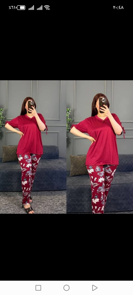 السلام عليكم ورحمة متوفر هذا التراك الفانيله زبده درجه اولى يلبس وزن من 60الى95 القياسات الخاصه تعالو
كل الوان متوفره خامه راهيه جدا سعره فقط 8000
يوجد توصيل 🚚🚚للحجز ***********
