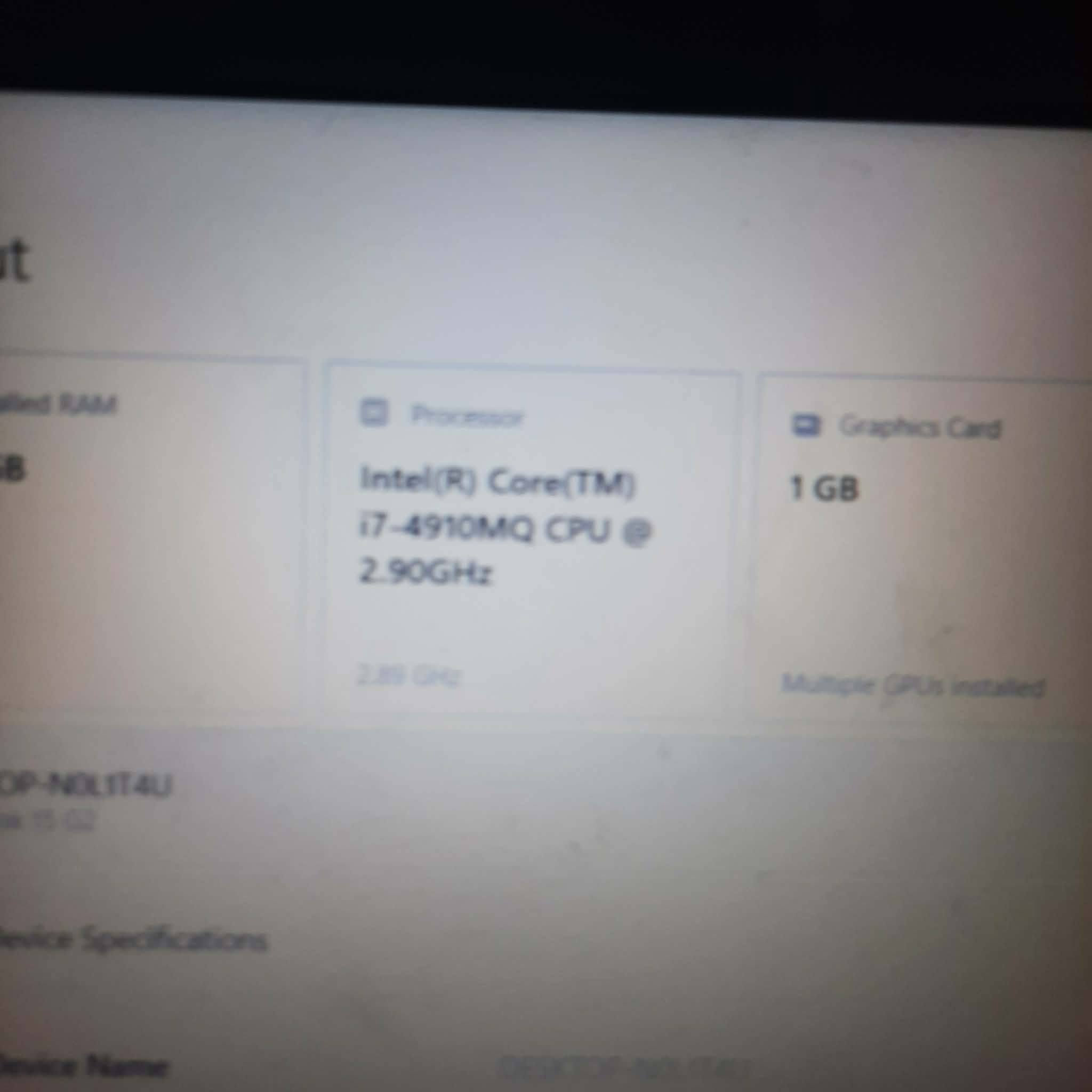 لَلَبًيِّعٌ لَلَبًيِّعٌ! 
لابتوب HP ZBOOK 15 G2✓
المواصفات: 
هارد 238SSD✓
رام 8GB✓
كارت شاشه خارجي 1gb
معالج intel inside core i 7 v pro
السعر ؏ الخاص
للاستفتسار ***********

