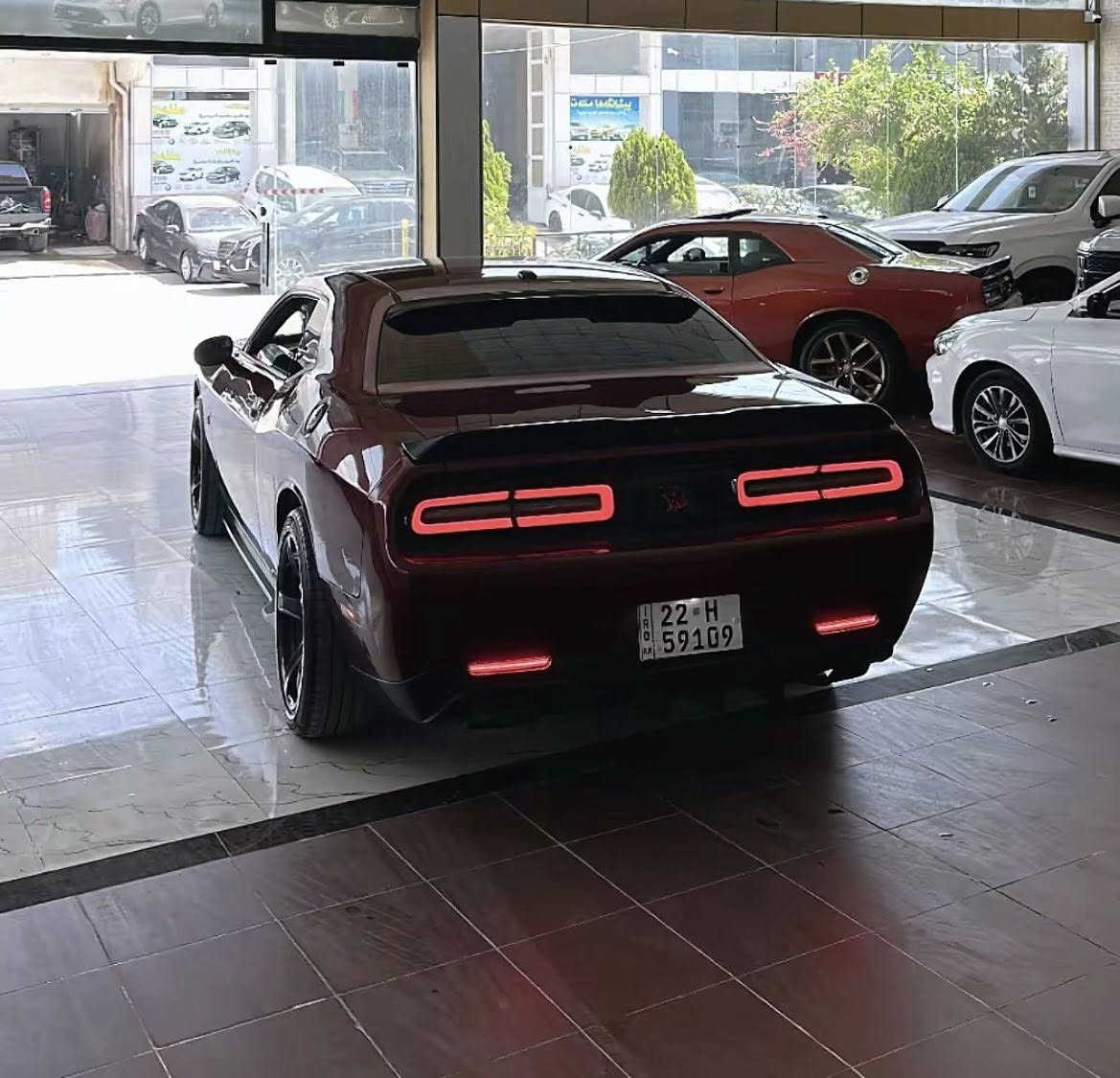 سعر 129$ و 7$ غرامه صافي 122$ مجال
دوج جالنجر 2018 موصفات SXT
بدون دعم شرط عام بخ جمالي
بدون دواخل و شاصي و ارباك 
رقم و سنوي جديد شرط تحويل 
كير و مكينه شه رت 118 ماشيه
سياره حيل نضيف و جديد
و سعر 129$ مجال و 7$ ورق غرامه
صافي 122$ مجال
واتساب ***********
