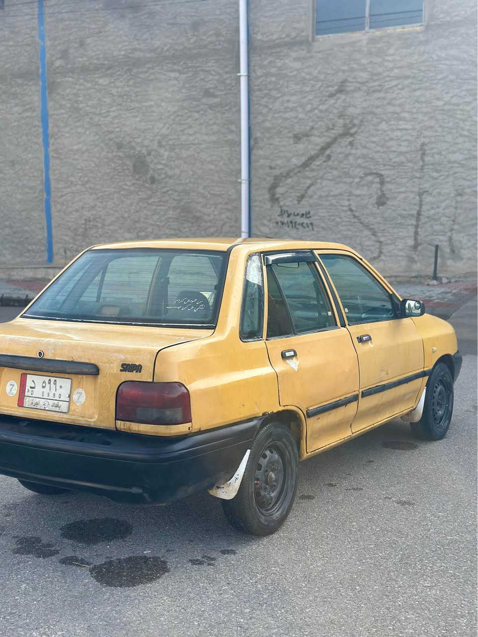 سلاوي خوا له هه موو لايك 
***********
پرايد مؤديل 2011
سه نه ويه ره قه م ئه سلي به شه رتي  حاسيبه و قيست و دزراوي  هه موو شتي 
گيرو مه كينه به شه رتي 10فيته ر ئه فروشم
ته بريد  ساردو گه رم له سه ر سويج
كامل كاره با ي ئيشه كات
هه موو گياني به شه رت 
تاقم تايه تازه يه
چركه ي تيا نييه.  سيعري 14 گه لاو معامه لي كه م به س فروشتنه له سليمانيم*********** السليمانية, العراق
