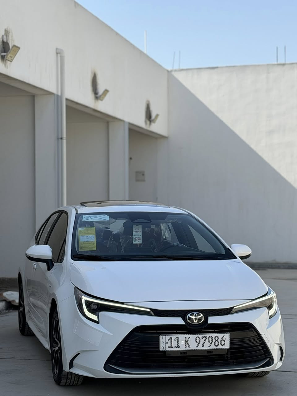 يالله
سلام عليكم للبيع كورلا موديل ٢٠٢٥ تجميع صيني شكل الامريكي كفاله عامه كير مكينه تبريد حداديه هايبرد بطاريه كله كفاله سياره فول مواصفات 
شاشه
كامره
تحكم ستيرن 
لد امامي 
دخول ذكي 
داخل احمر
كشن كهرباء
سايد بريك بصمه 
العنوان بغداد البياع السعر ١٥٨ وبيه مجال سياره شرط حتى الكاعيات مامفتوحه للاتصال ***********
