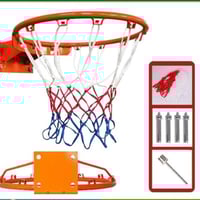 رنك كرة سلة حديد • قياس دولي • شبكة وفيشرات