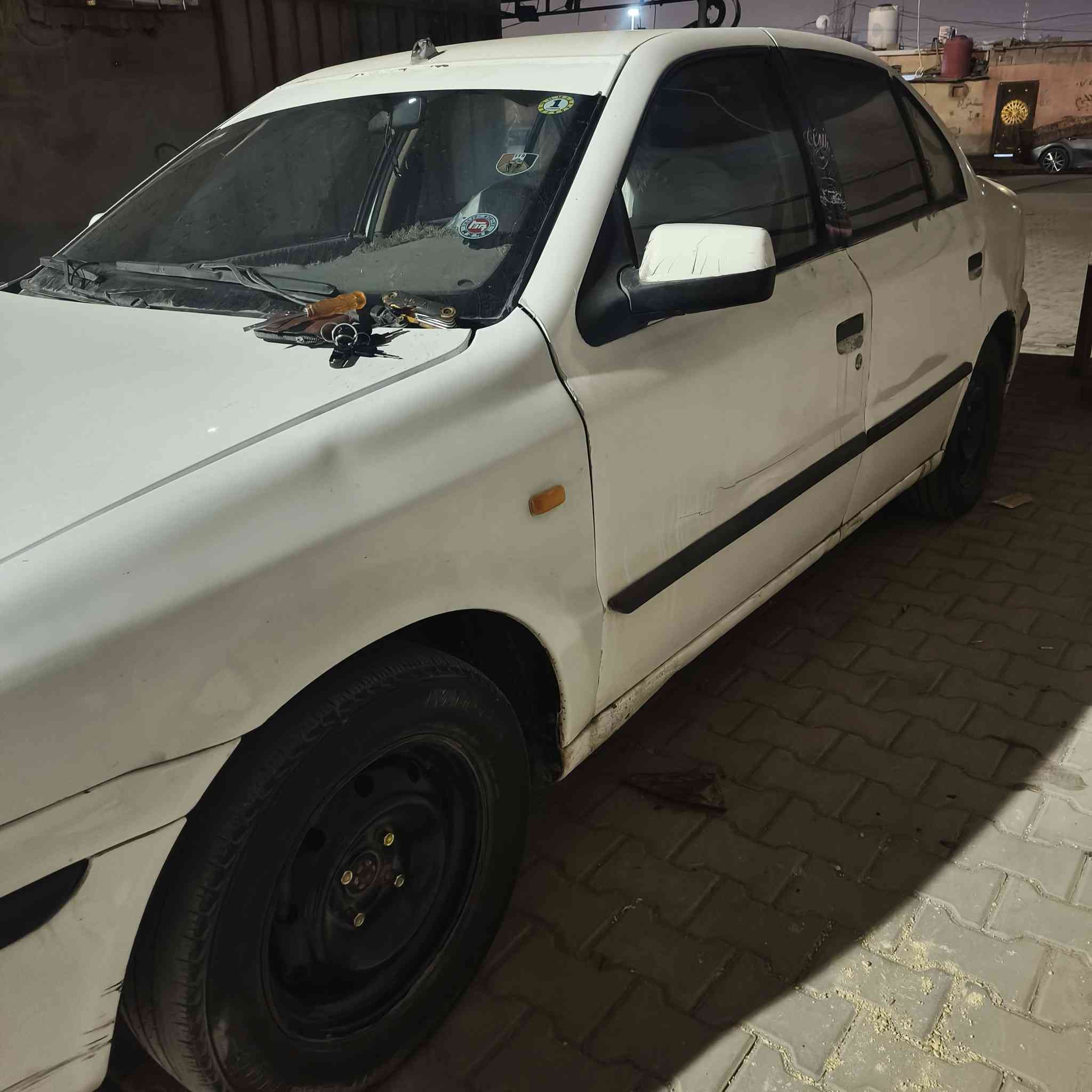 السلام عليكم سمند موديل 11 بجم محدث 17 رقم بصرة انكليزي صاعده هزة تحويل ثاني يوم شرط التحويل مابيع بدون تحويلل
السياره بيها مكينه وكير فرنسي مكفولات لاتنقيص ولاتبخير الحمدلله حدادة جاهزة بيها ضربة جاملغ امامي ايمن والايسر مبدل اثر خياس السياره عوزها لكط خياسات وكم نقص بسيط شاشة اندرويد كاميرا خلفية لايت زنون  كل التفاصيل مذكورة اقراها واتصل السعر 36 ورقة وبيها مجال مكاني بصرة تنومه***********
