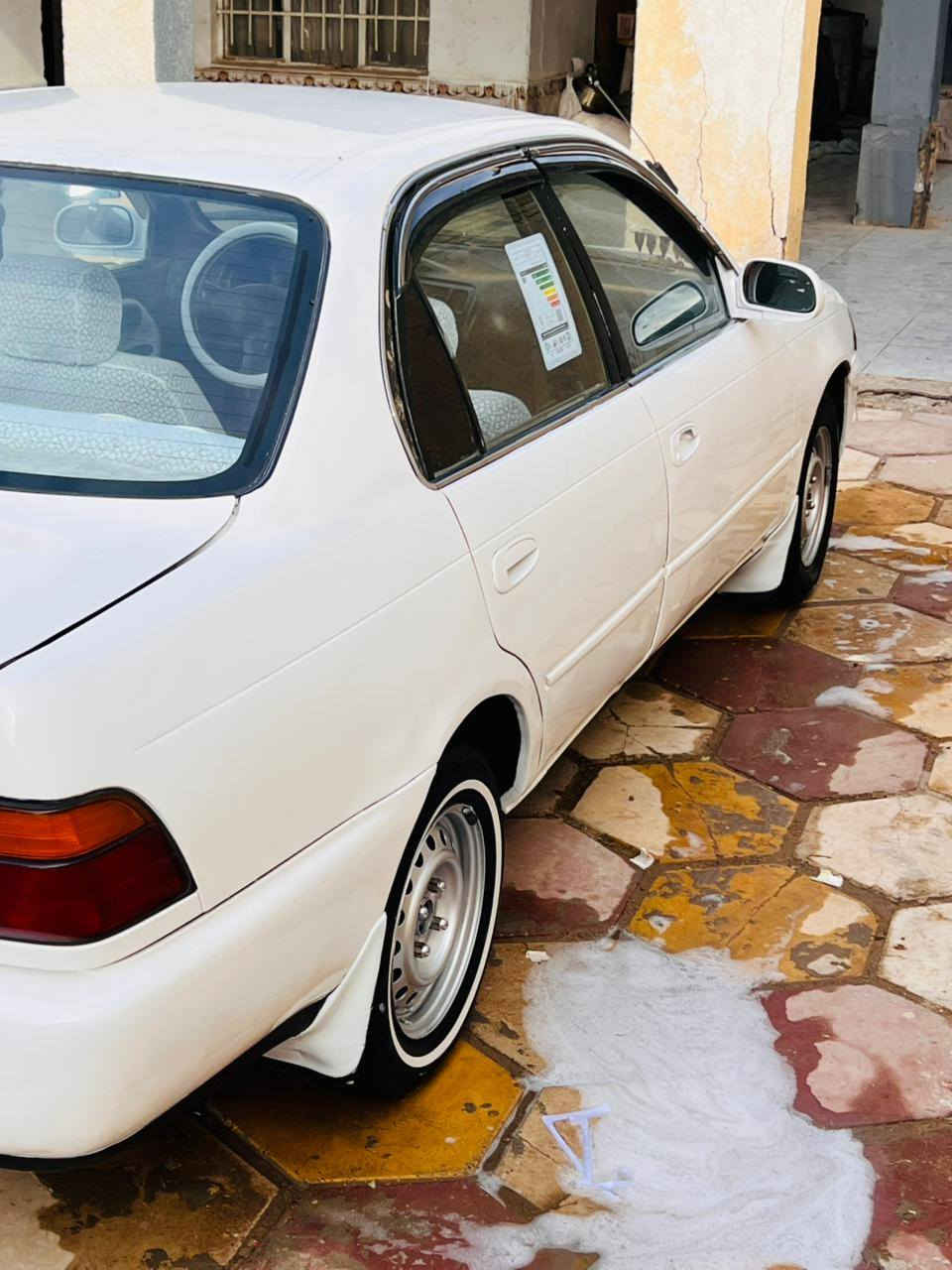 كورلا موديل ١٩٩٤رقم كربلاء تحويل مباشر كفاله من ضربه بيه رشات صبغ بسيطه محرك ١٨٠٠ كير حاويه إستوني شاده حداده امامي خلفي تخم تاير كرهبائيات كله شغاله غرفه جديده  تغليفه ارضيه جلد   منظومه زنون سياره جاهزه للأخير مابيه اي نفقص سعر ٥٧ وبيه مجال للاستفسار الاتصال ع *********** *********** مكاني ذي الرفاعي الرفاعي, ذي قار
