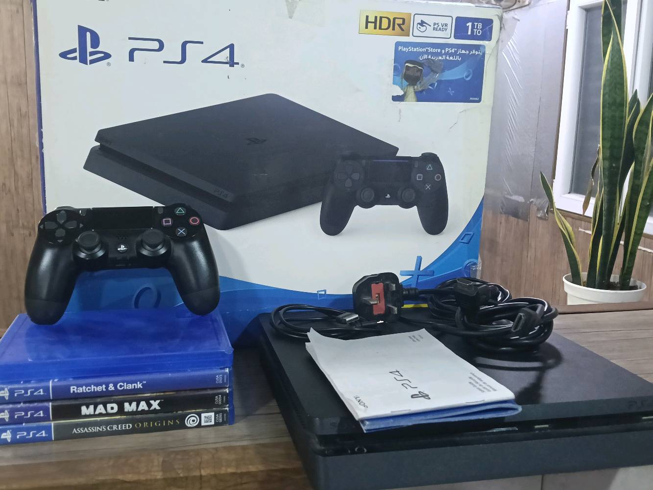بليستيشن ٤ مستعمل بجودة جيدة جدا معا يدة جديدة لم تستخدم غير اصلية ايضا معا العاب التي هية assassin's Creed origins,mad max, ratchet and clank, fifa 18
موقعي في الدورة جمعية خير الله
