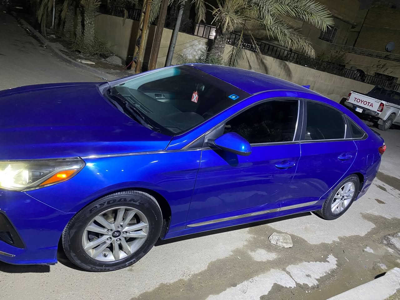 سوناتا موديل ٢٠١٨ وارد امريكي لونها بحري رقم بغداد باسمي رقم وهزة جديدة السيارة جاهزة ومابيها نقص
نقطة عمياء اشاير بالمري شاشة كبيرة كار بلي كامرة دوارة
مكانها بغداد الشعب 
وهذا رقم صاحبها

0773 027 0007
