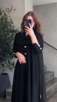 عباية/فستان • خامة كوبرا • فري سايز ٩٠ كيلو