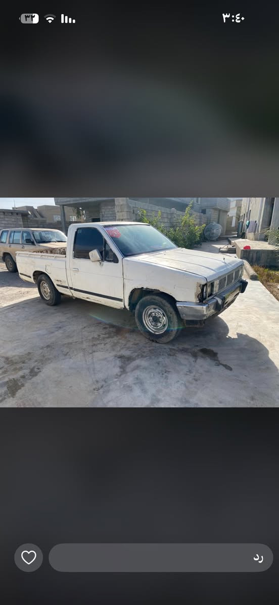 للبيع بسبب الوعود الكاذبه
نيسان حبل 

مسمكره 

غرفتها جديده 

تايرات جديده 

محركها بي بخار 

مكانها العلم 

***********
