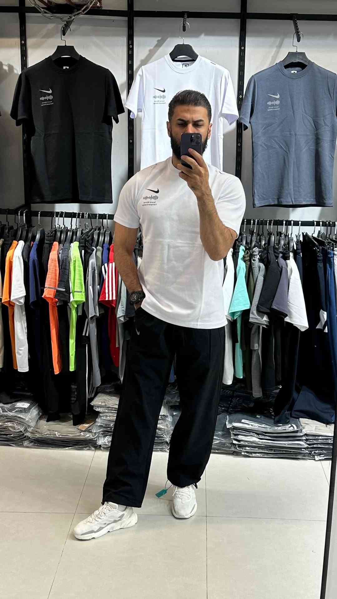 تراك نايك ماستر كوالتي خامة البدي قطن خامة البجامة وتربروف هاف مقاسات s m L xl Xxl متوفر خدمة توصيل للطلب والاستفسار ***********
