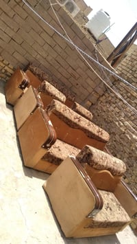 تخم قنفات • طخم كنب • قنفات مستعملة • كنب للبيع • اثاث منزلي • تخم خمس...
